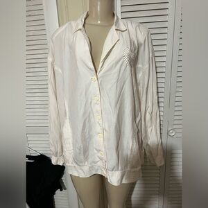 Chic White Button Down Shirt for Women